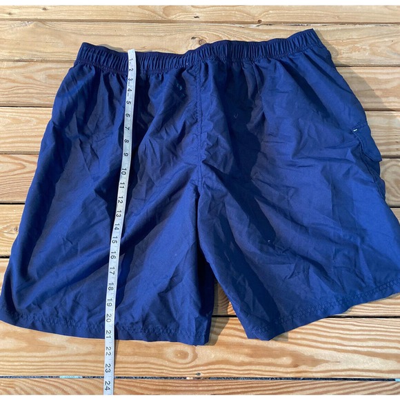 NWT TSLA Pocket Swim Shorts Size 2X Men’s Navy - Picture 6 of 9
